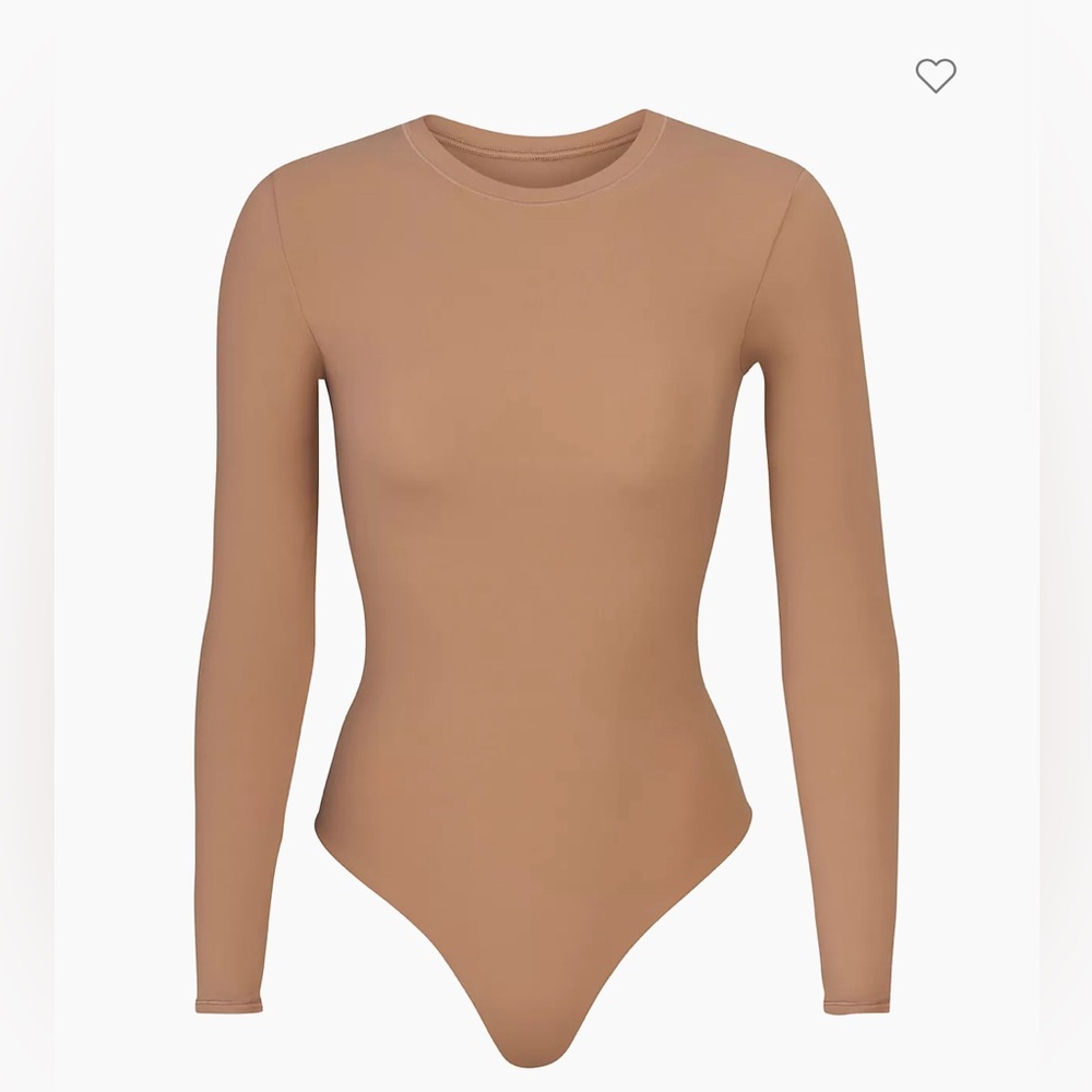 New - FITS EVERYBODY LONG SLEEVE CREW NECK BODYSUIT | SIENNA